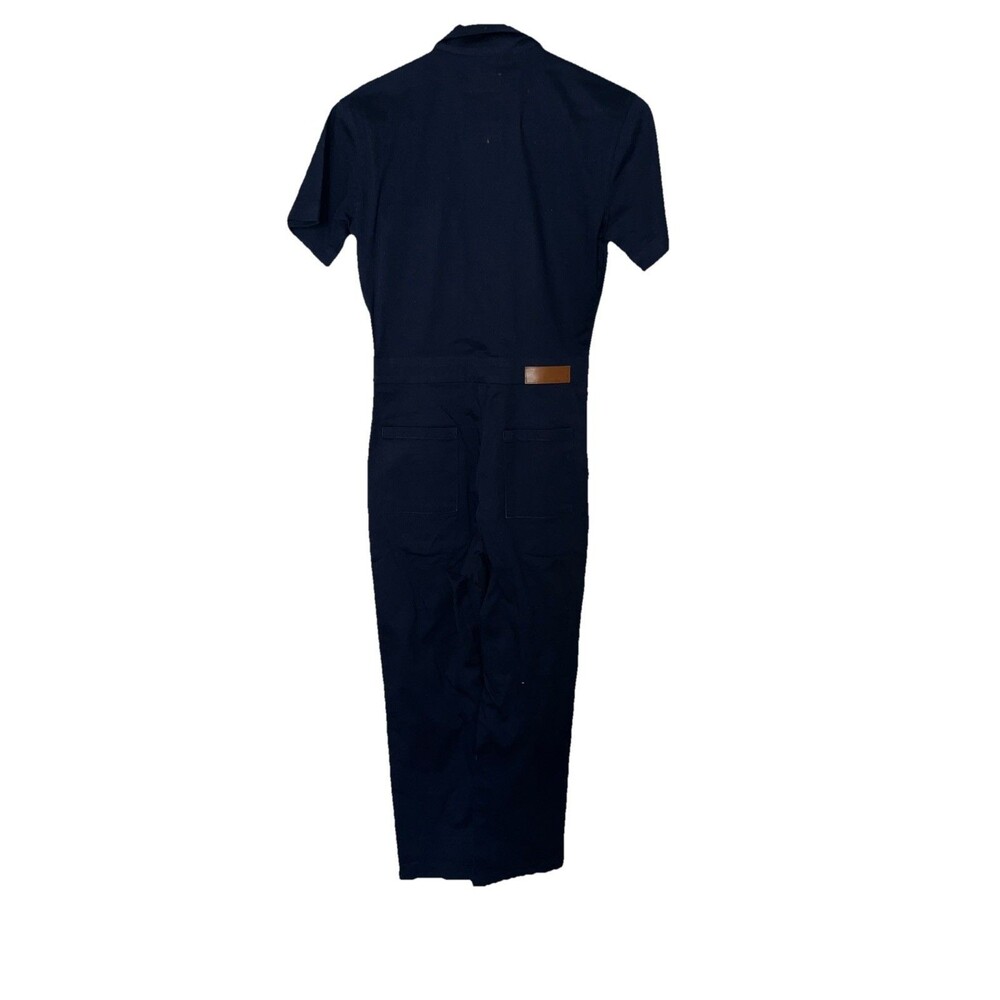 RIVET UTILITY Navy Blue  COTTON JUMPSUIT Size XS - Picture 7 of 9
